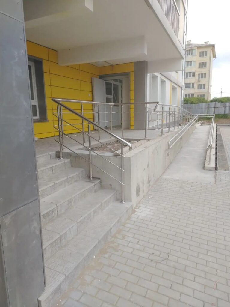 Ограждения для пандусаОграждения для пандуса